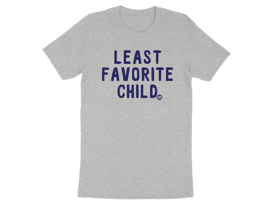 Least Favorite Child Graphic Tee Shirt product type