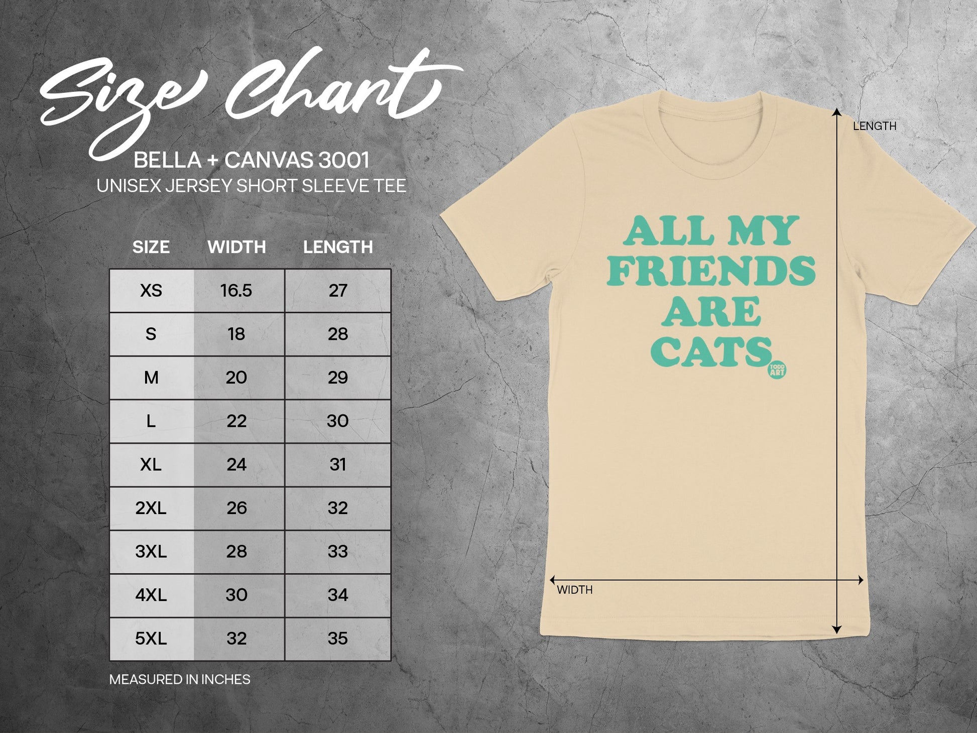 All My Friends Are Cats Unisex Jersey Short Sleeve product