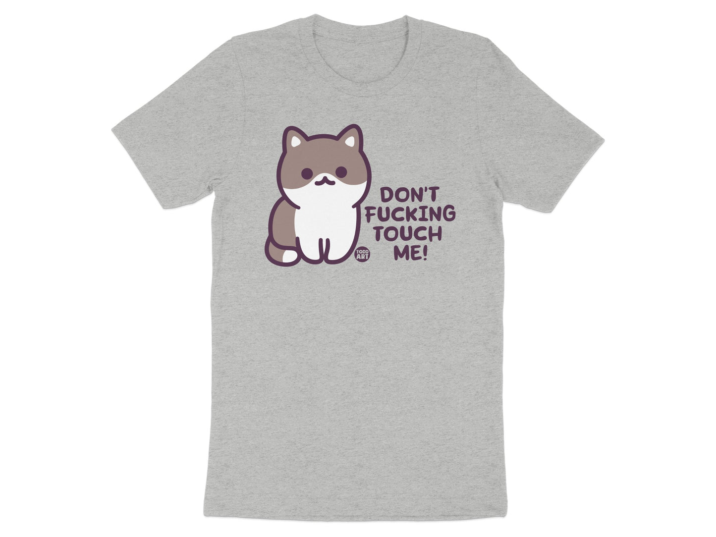 Don't Touch Me Cat Graphic T-Shirt product type