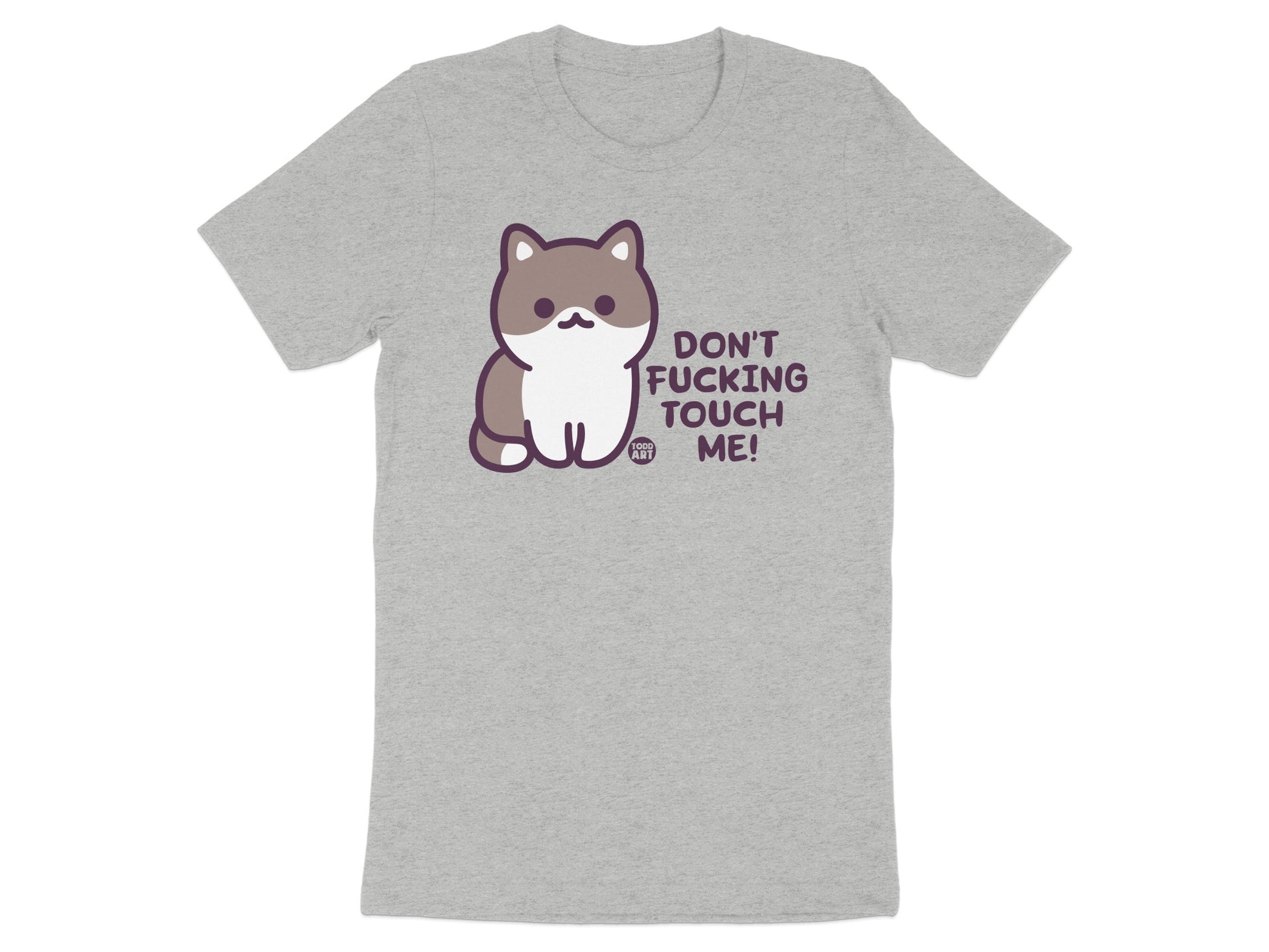 Don't Touch Me Cat Graphic T-Shirt product type