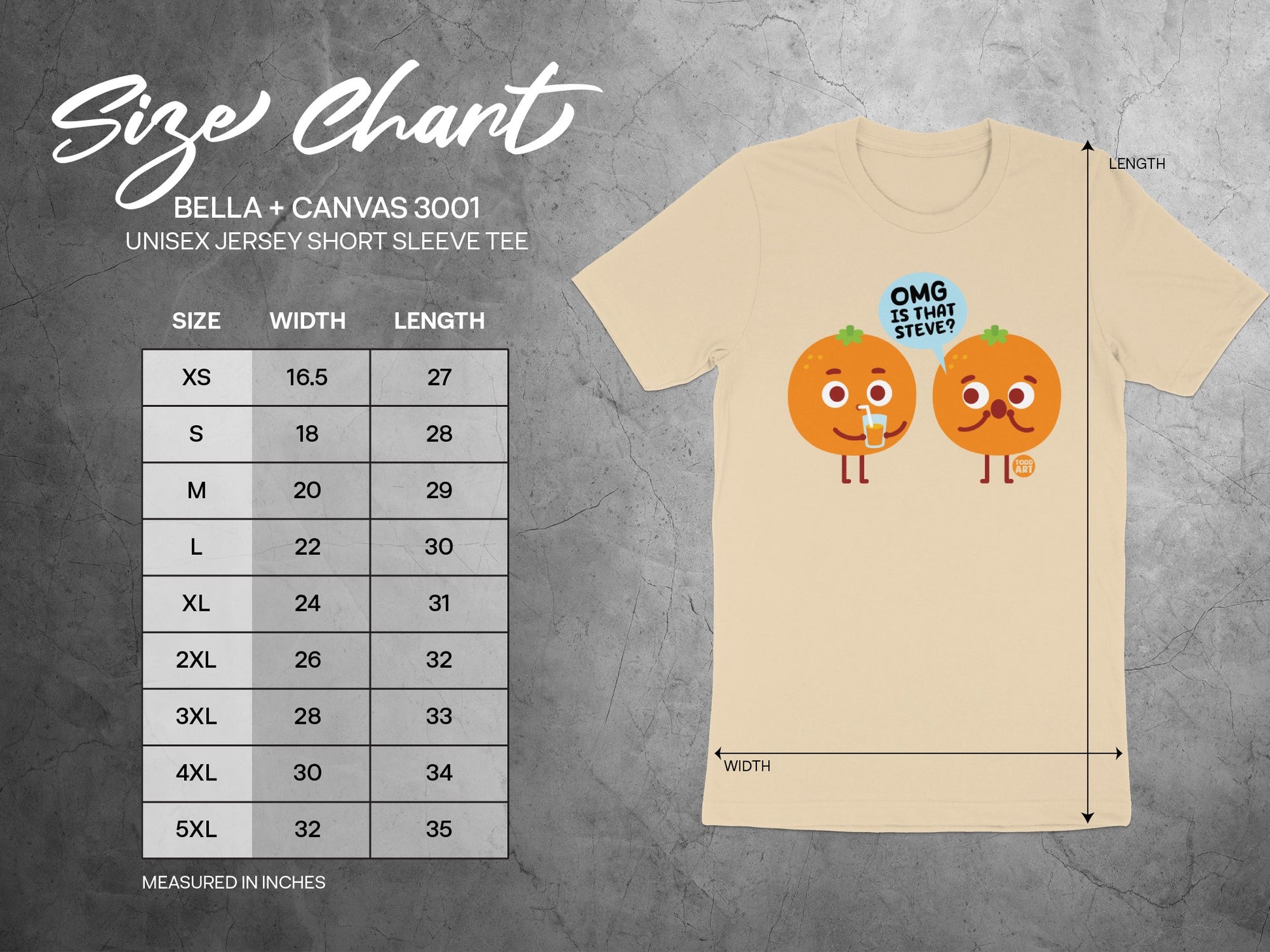 Orange Character Unisex Jersey Short Sleeve Tee product