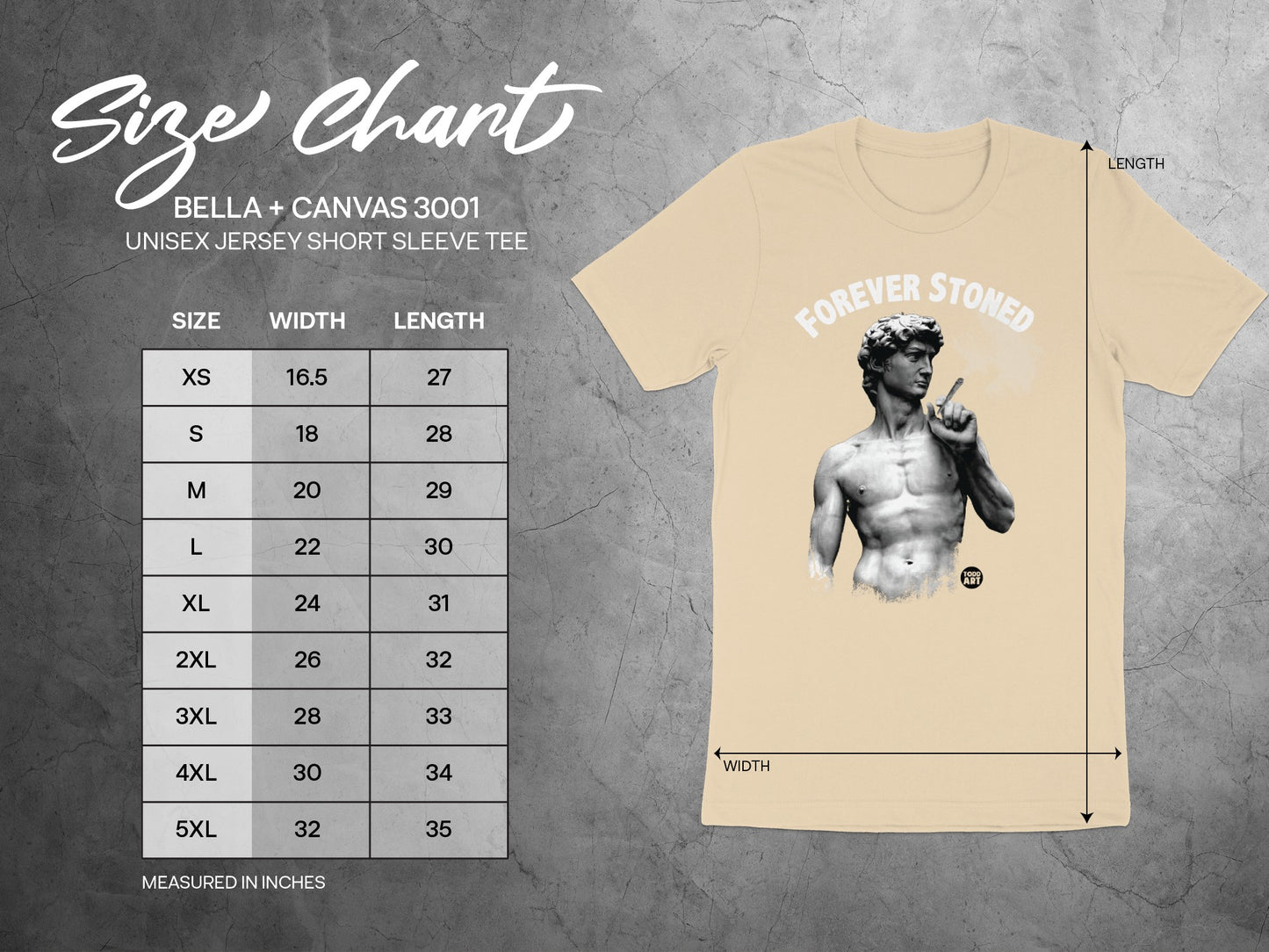 Forever Stoned Unisex Jersey Short Sleeve Tee