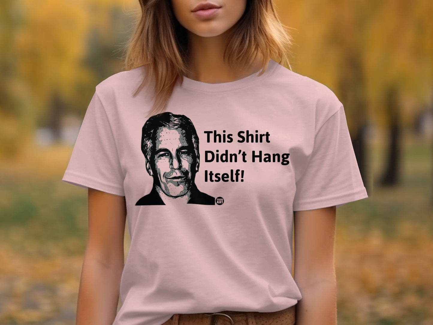 This Shirt Didn't Hang Itself graphic t-shirt