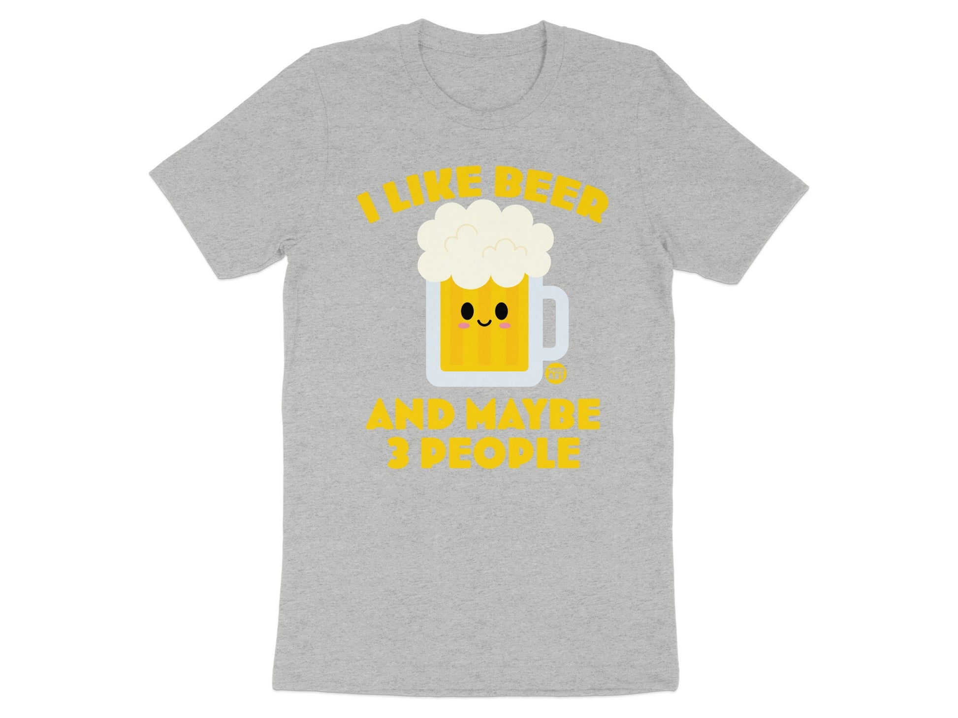 I Like Beer And Maybe 3 People Graphic T-shirt product