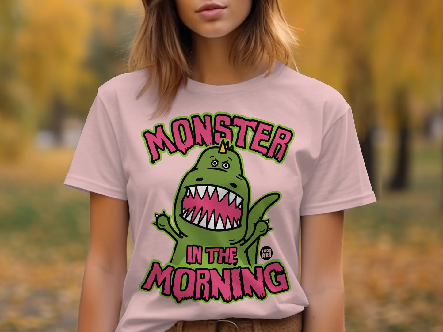 Monster In The Morning Graphic T-shirt product