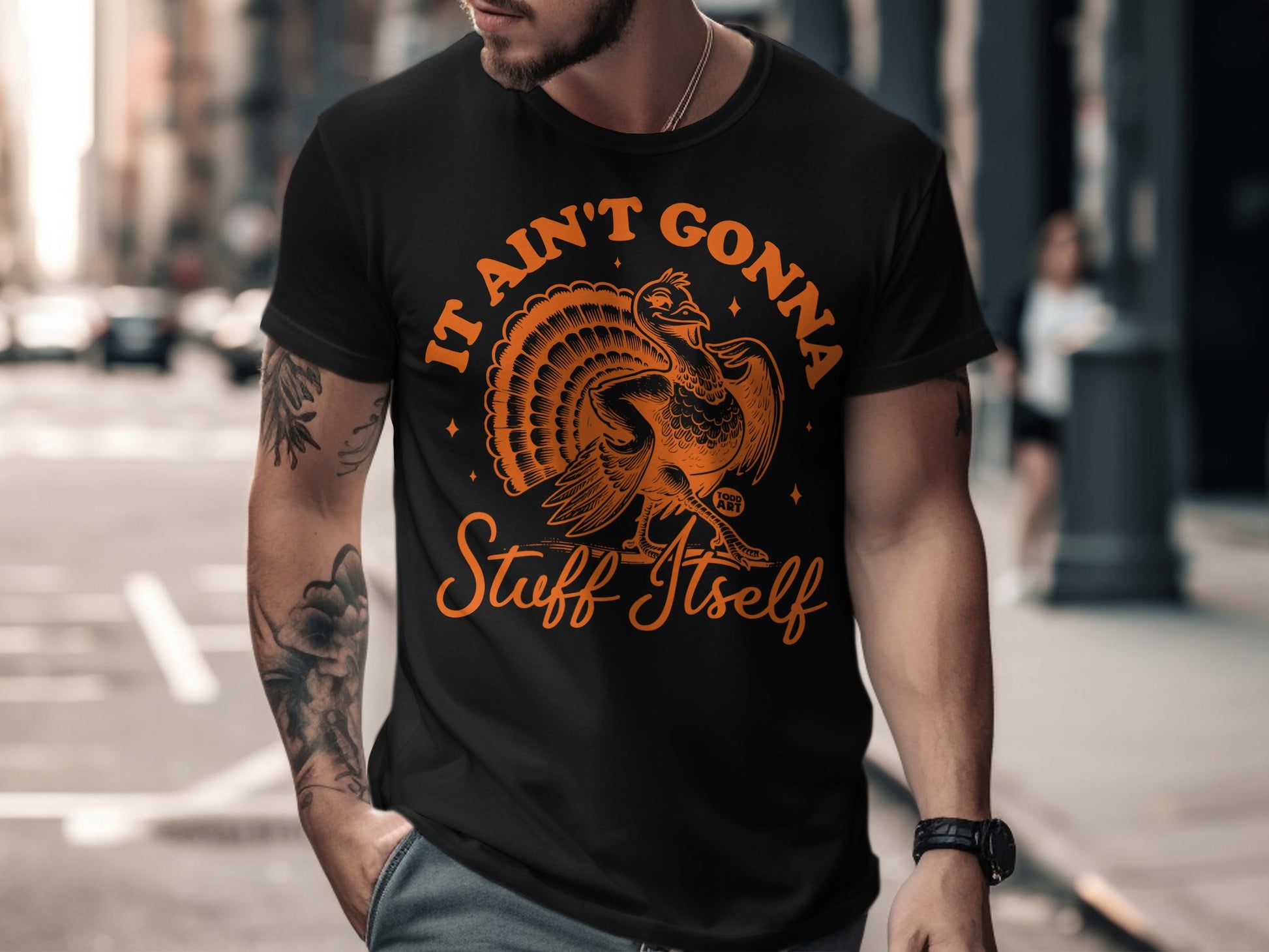 It Ain't Gonna Stuff Itself Graphic Tee