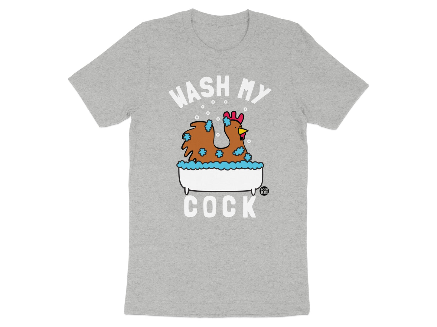 Funny Wash My Cock Chicken Humor Design product type