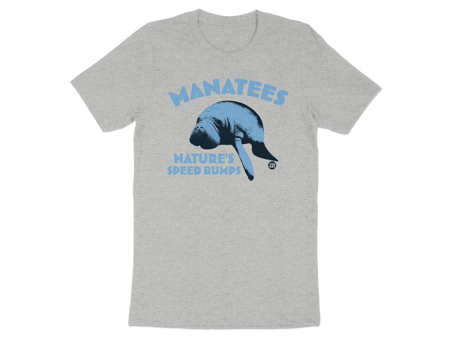 Manatees Nature's Speed Bumps Graphic Tee product