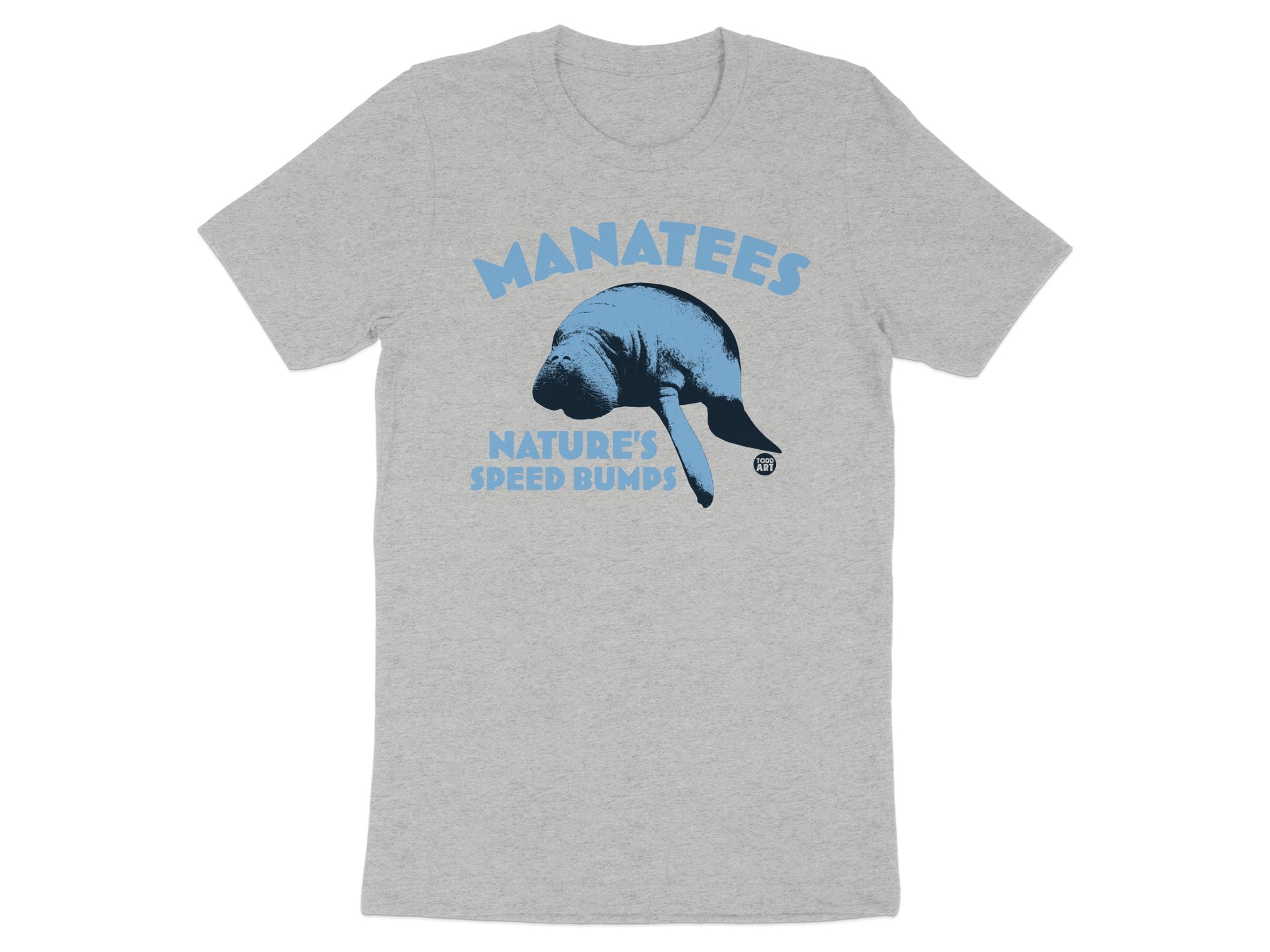 Manatees Nature's Speed Bumps Graphic Tee product