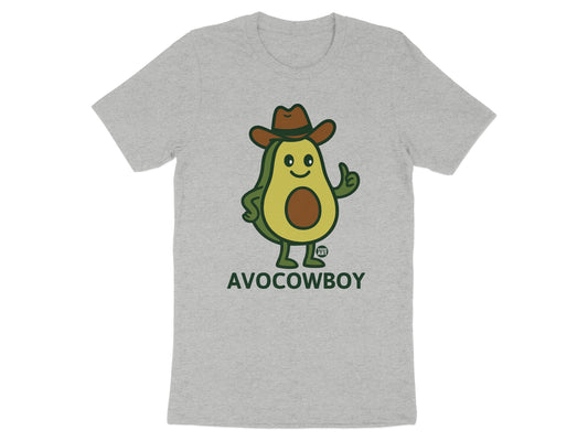 Avocowboy Fun Avocado Character T-Shirt