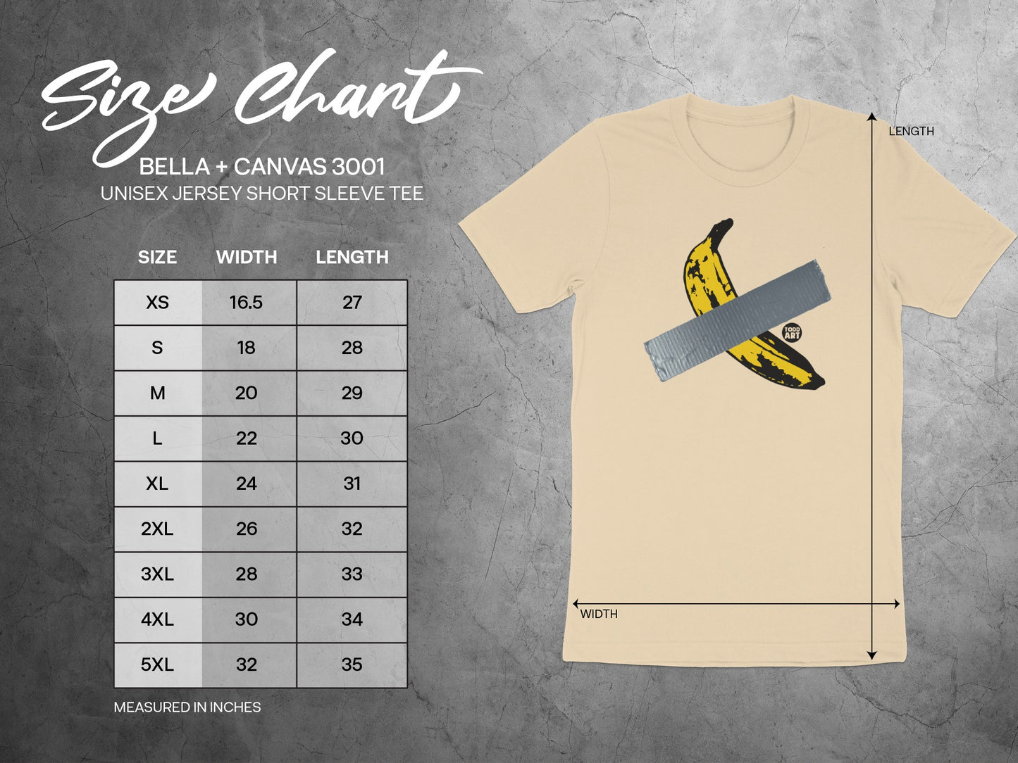 Duct Taped Banana Graphic Unisex Jersey Short Sleeve product