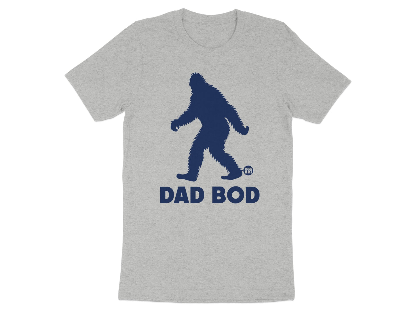 Bigfoot Dad Bod Sasquatch Graphic Tee Shirt product