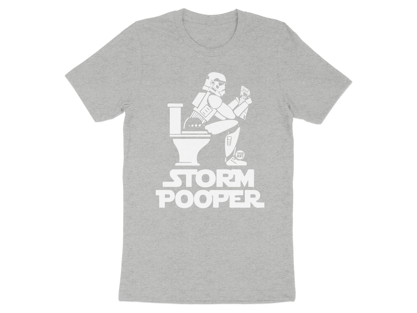Funny Storm Pooper Graphic Design T-Shirt
