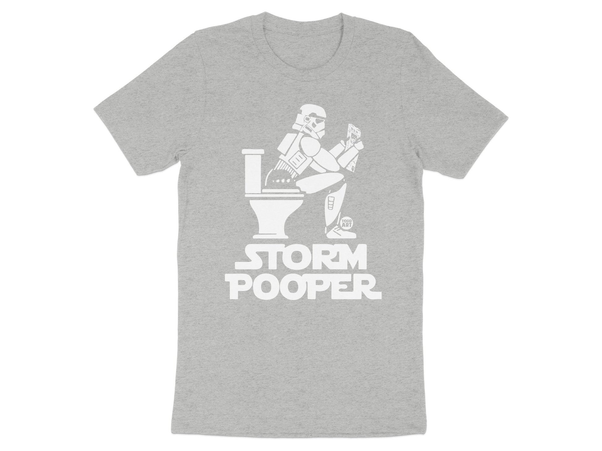 Funny Storm Pooper Graphic Design T-Shirt