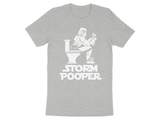 Funny Storm Pooper Graphic Design T-Shirt