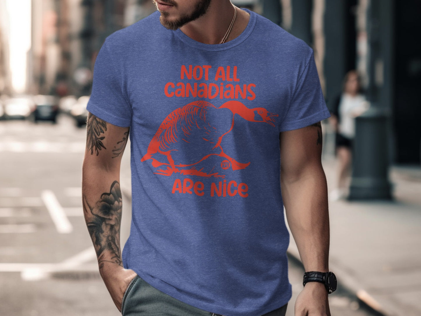 Not All Canadians Are Nice Graphic T-shirt product type