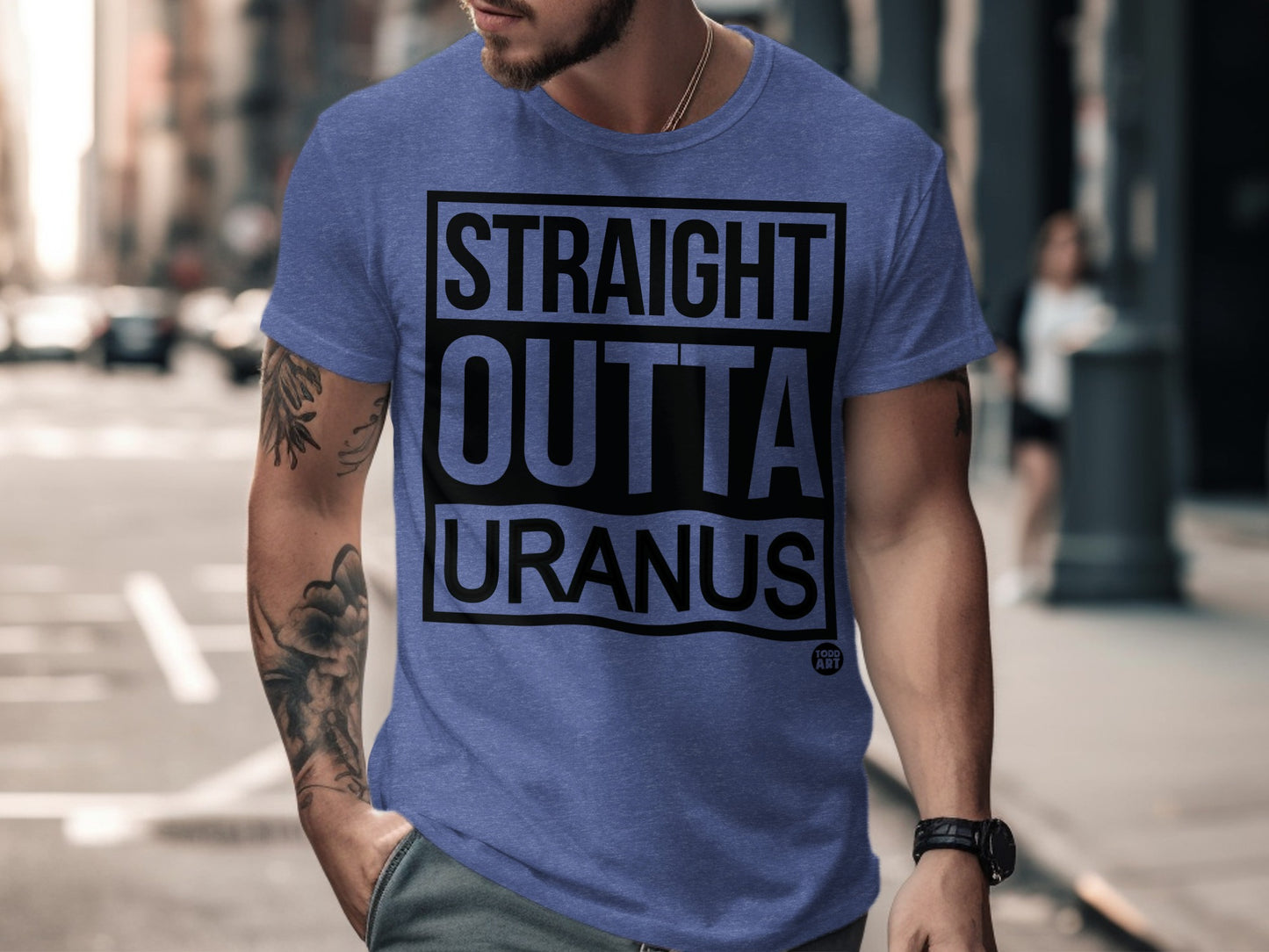 Straight Outta Uranus Graphic Tee Shirt product