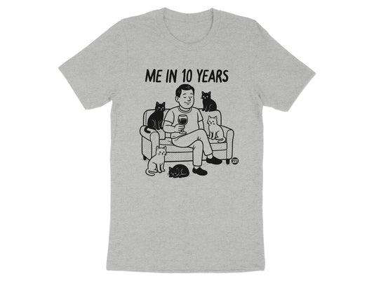 Me in 10 Years Cat Lover Graphic T-shirt product