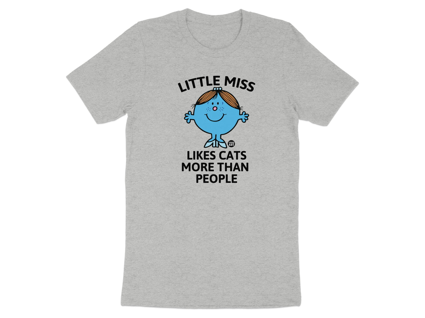 Little Miss Likes Cats More Than People T-shirt