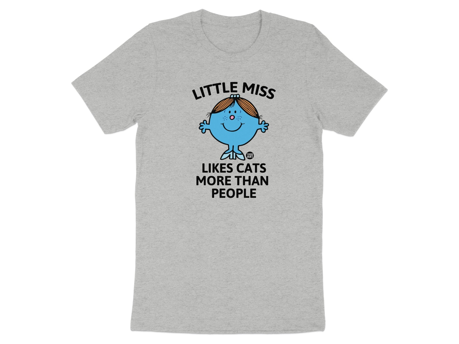 Little Miss Likes Cats More Than People T-shirt
