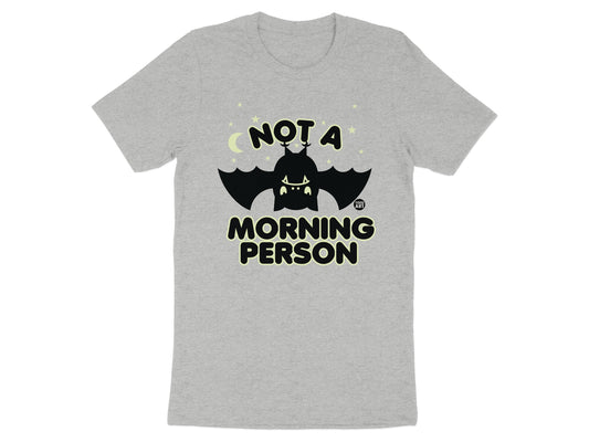Not A Morning Person Funny Graphic T-shirt product type