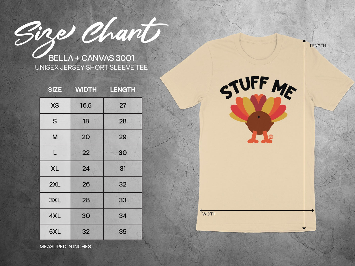 Fun Thanksgiving Stuff Me Graphic Tee product type