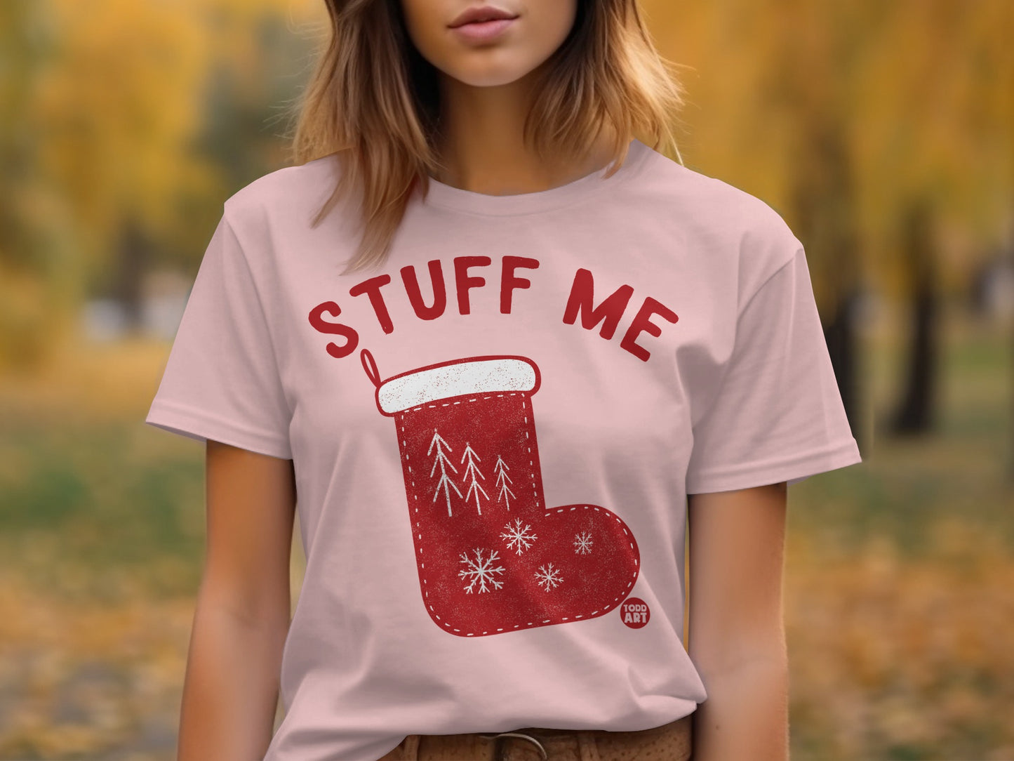 Stuff Me Christmas Stocking Graphic T-shirt product