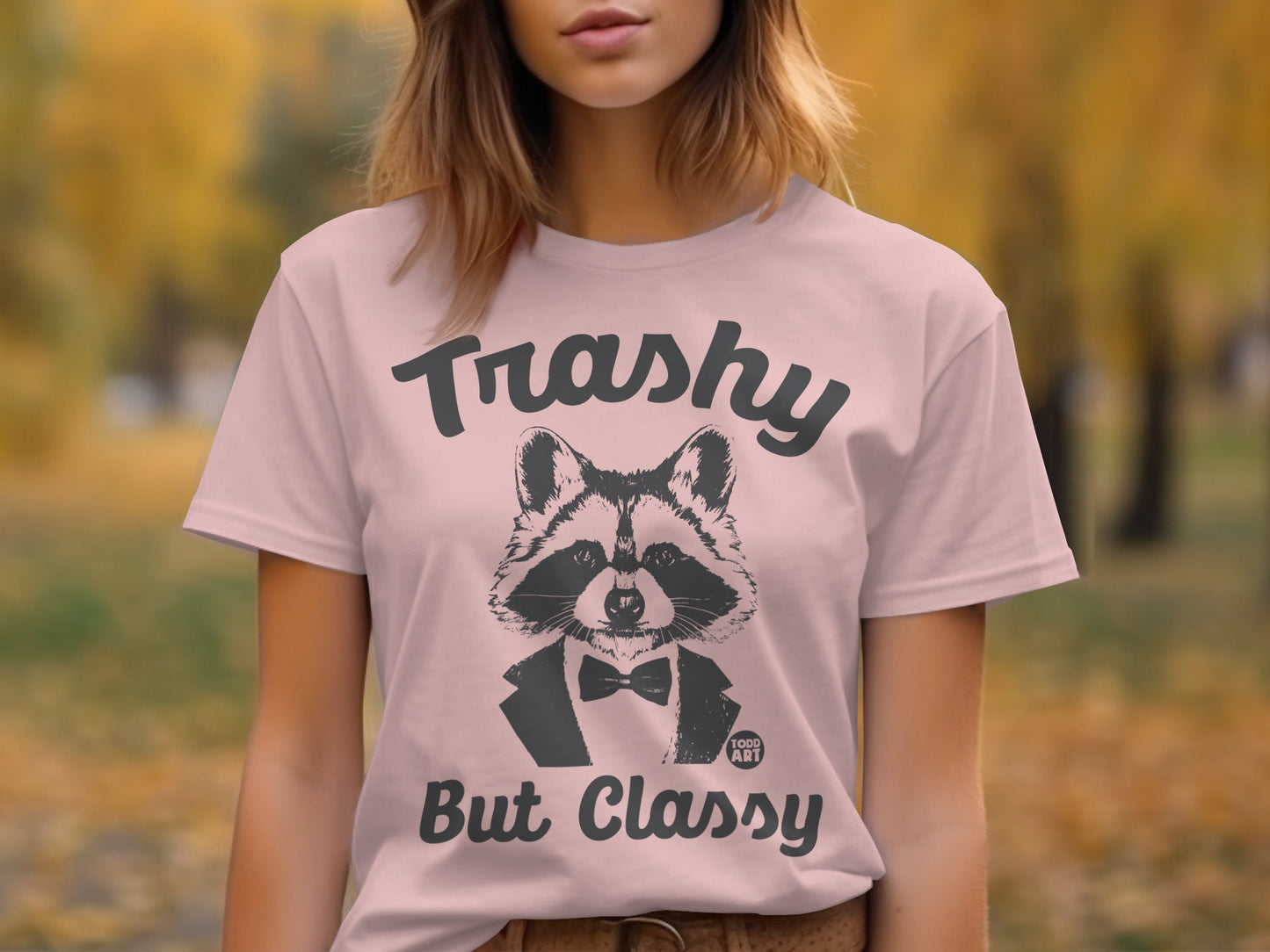 Trashy But Classy Funny Graphic T-Shirt
