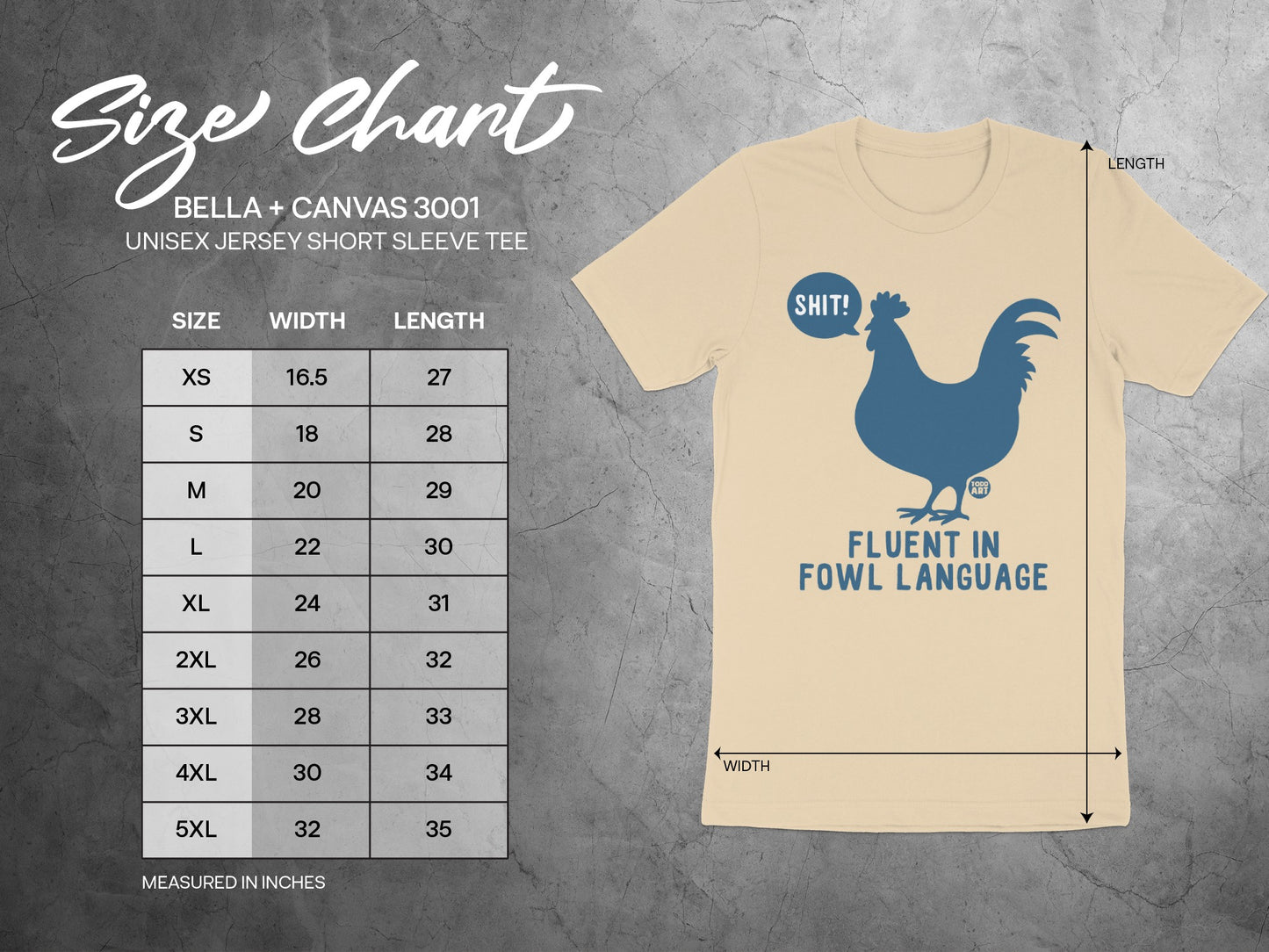 Fluent in Fowl Language Unisex Jersey Short Sleeve Tee product