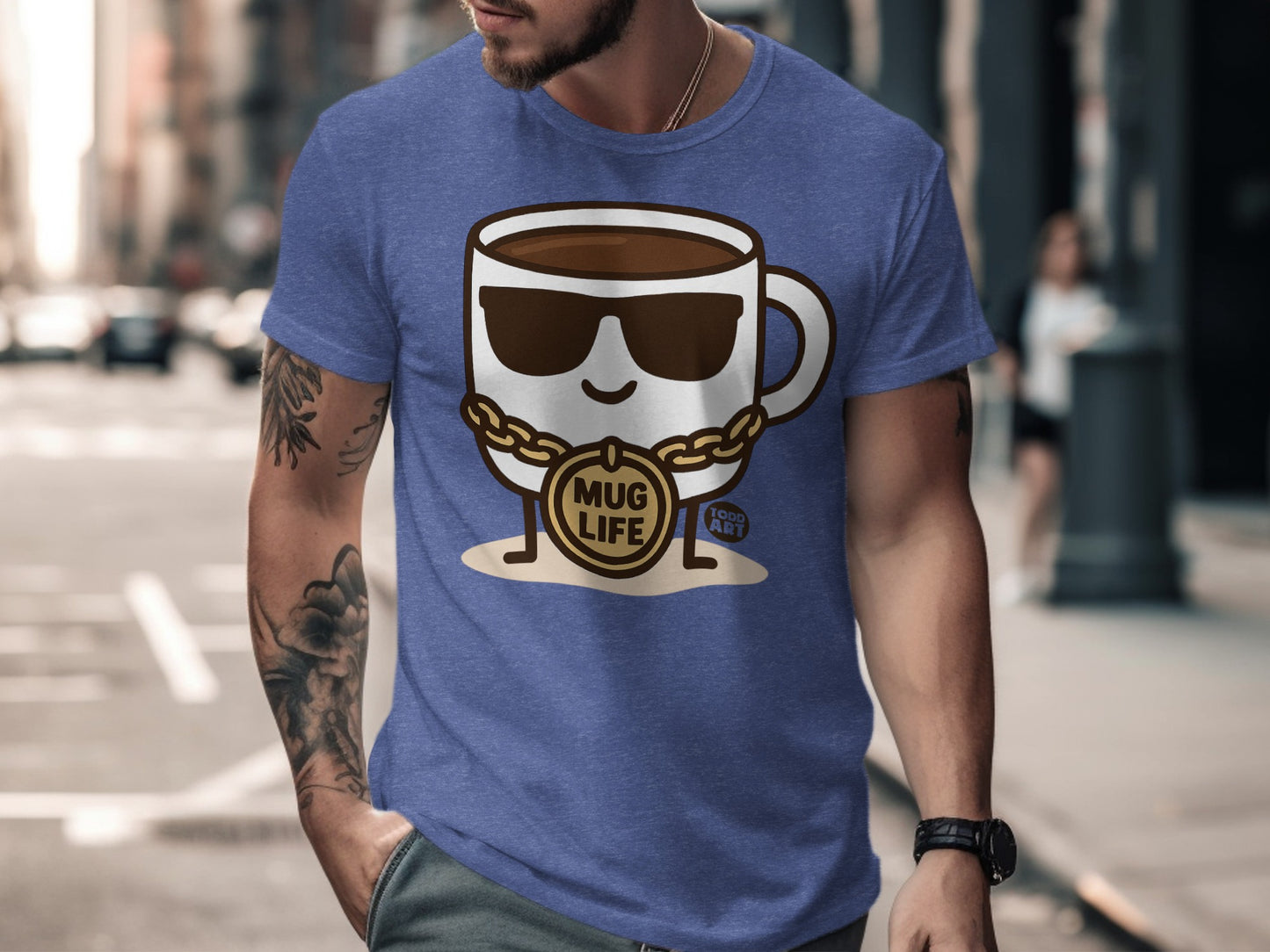 Cool Coffee Mug Life Graphic Tee Funny Product