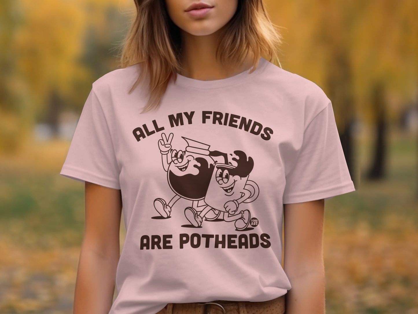 All My Friends Are Potheads Graphic T-shirt product