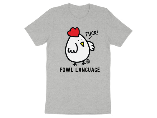 Funny Fowl Language Graphic Tee T-shirt product type