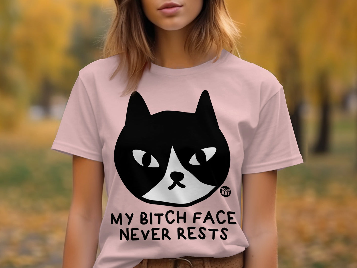My Bitch Face Never Rests Graphic T-shirt product