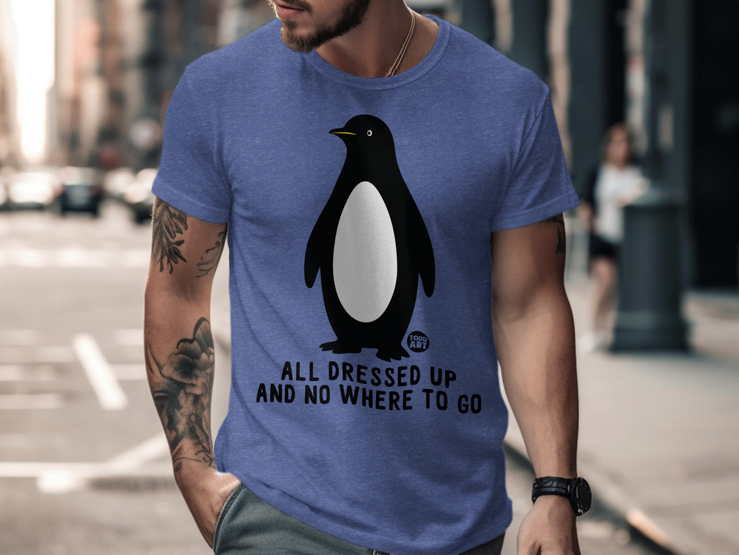 All Dressed Up And Nowhere To Go T-shirt