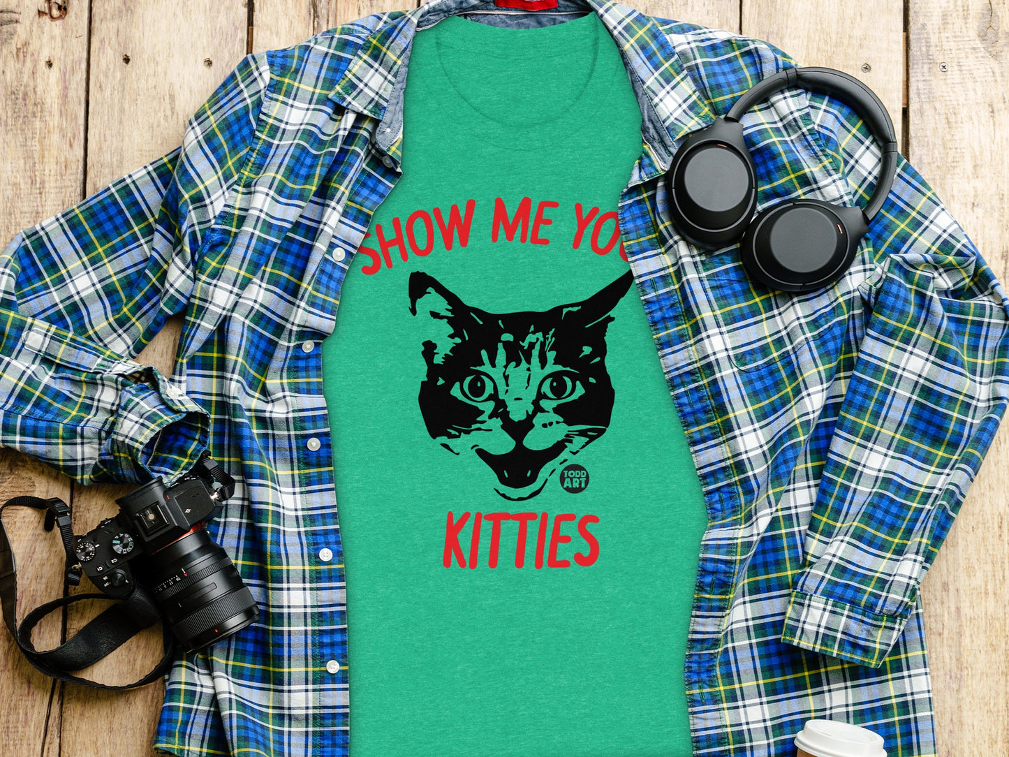Show Me Your Kitties Graphic T-shirt product type