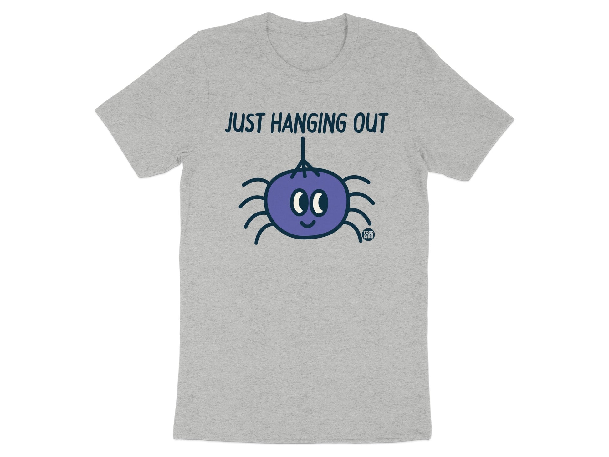 Just Hanging Out with Cute Spider Design T-Shirt Product