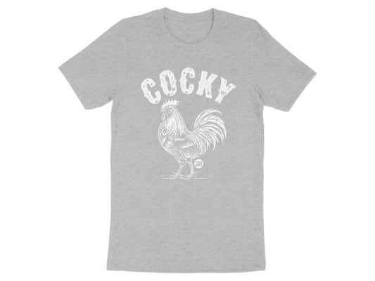 Cocky Rooster Graphic Printed Design T-shirt product