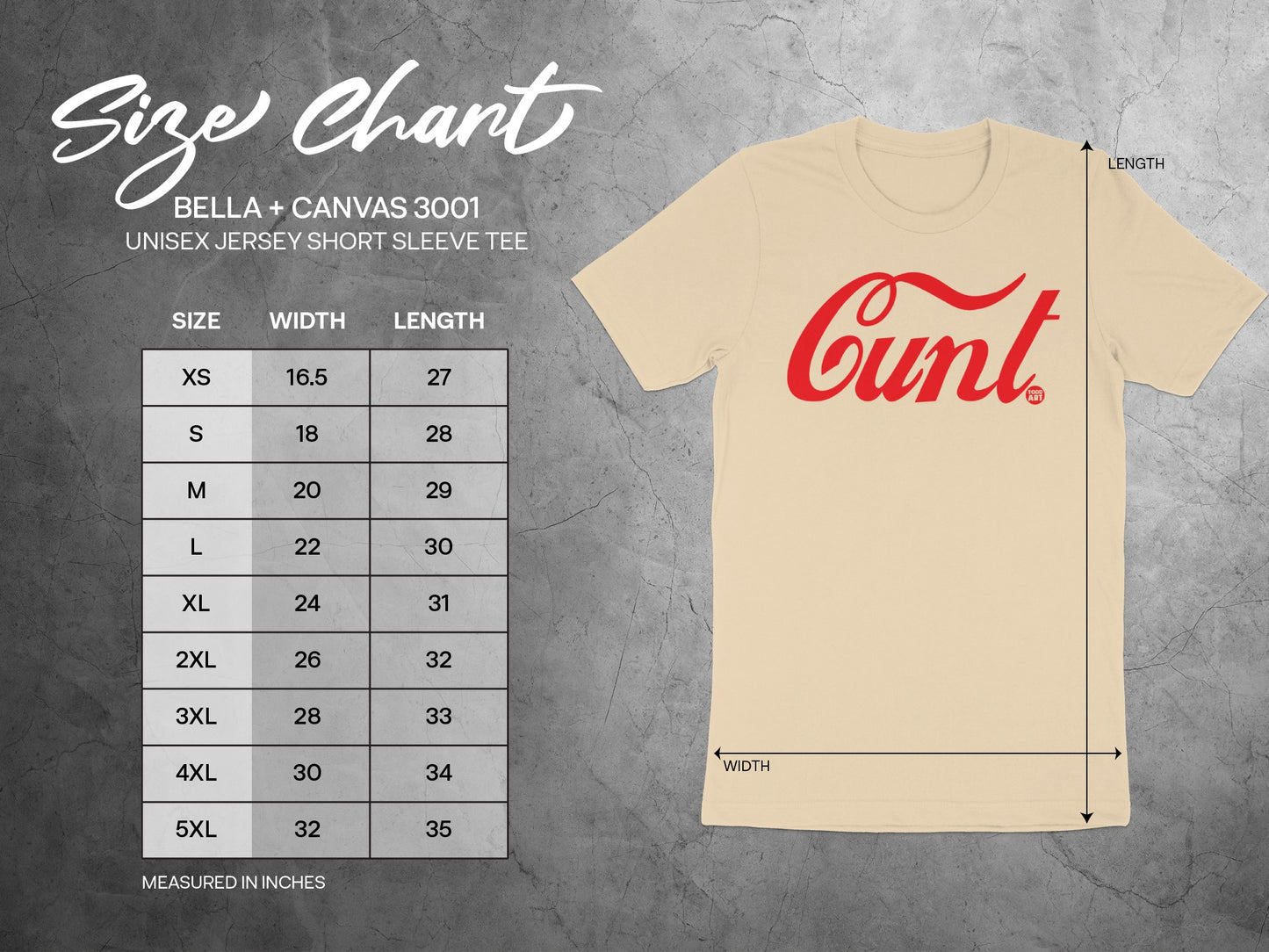 Bold Graphic Red Lettering Design Tee product