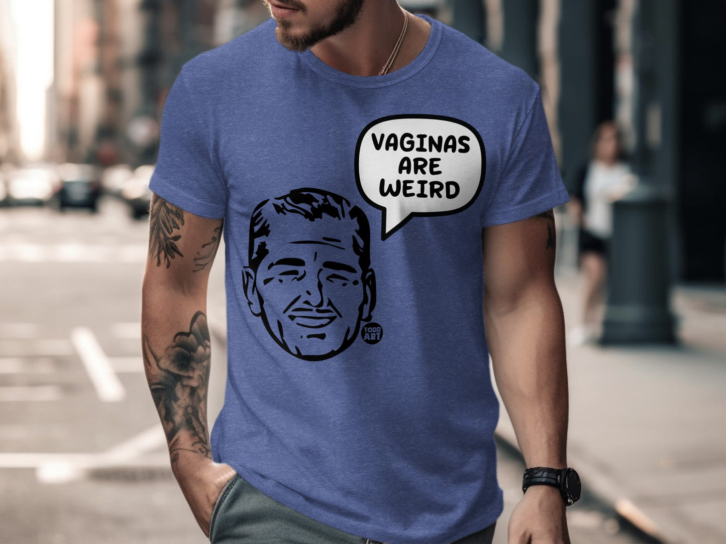 Vaginas Are Weird Graphic Tee for Casual Outfits