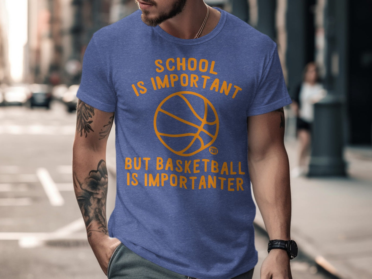 School Is Important But Basketball Is Importanter Shirt
