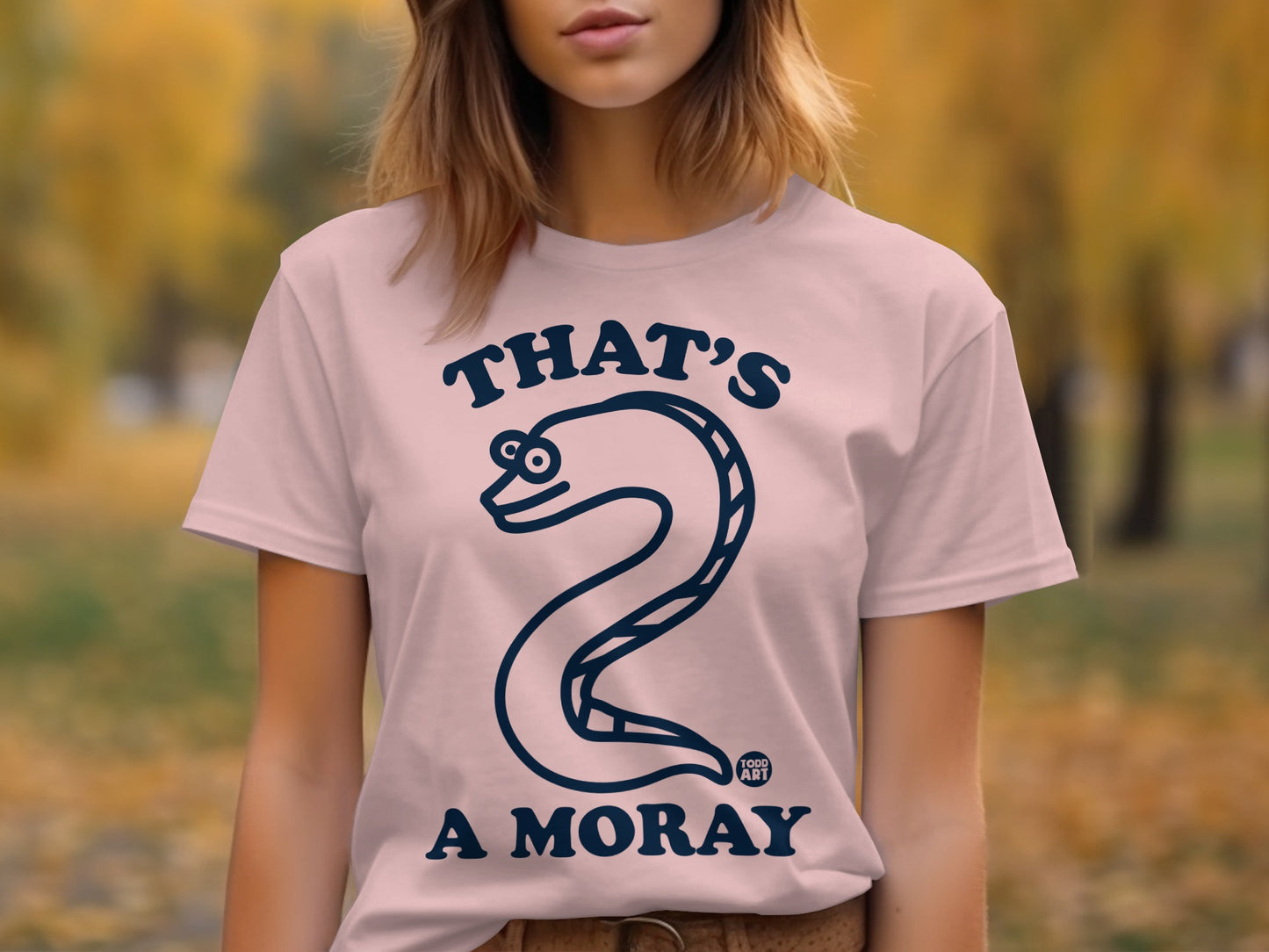 Funny That's A Moray Graphic Tee Shirt product