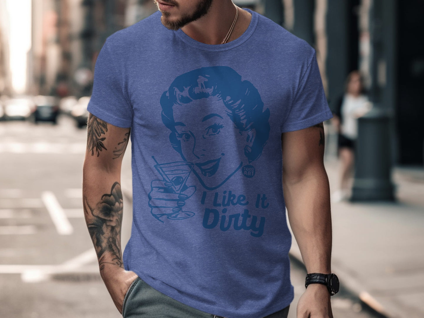 I Like It Dirty Graphic Art T-Shirt product type