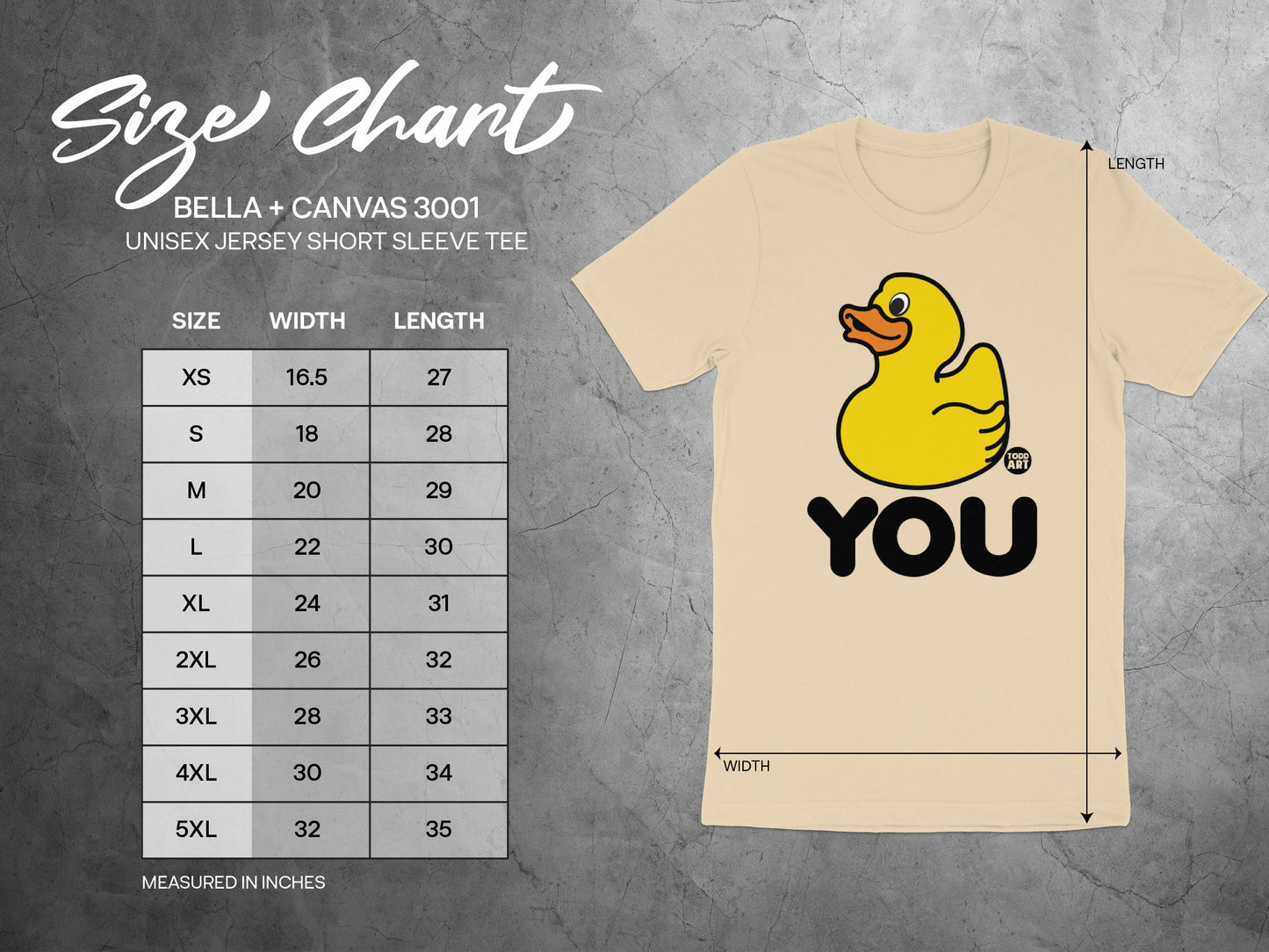 Fun Duck Design YOU Print Unisex Short Sleeve Tee product