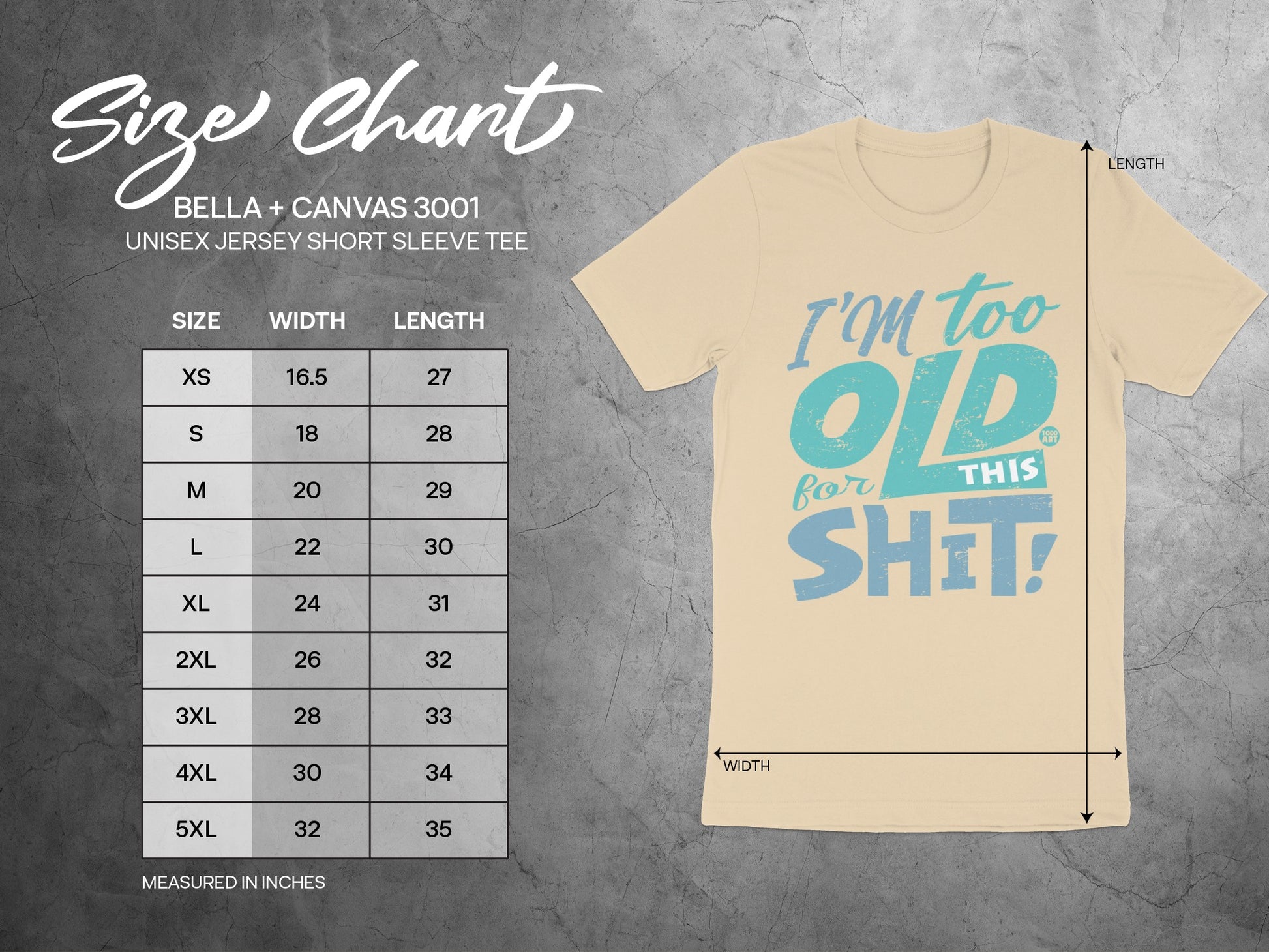 I'm Too Old For This Shit Unisex T-Shirt product