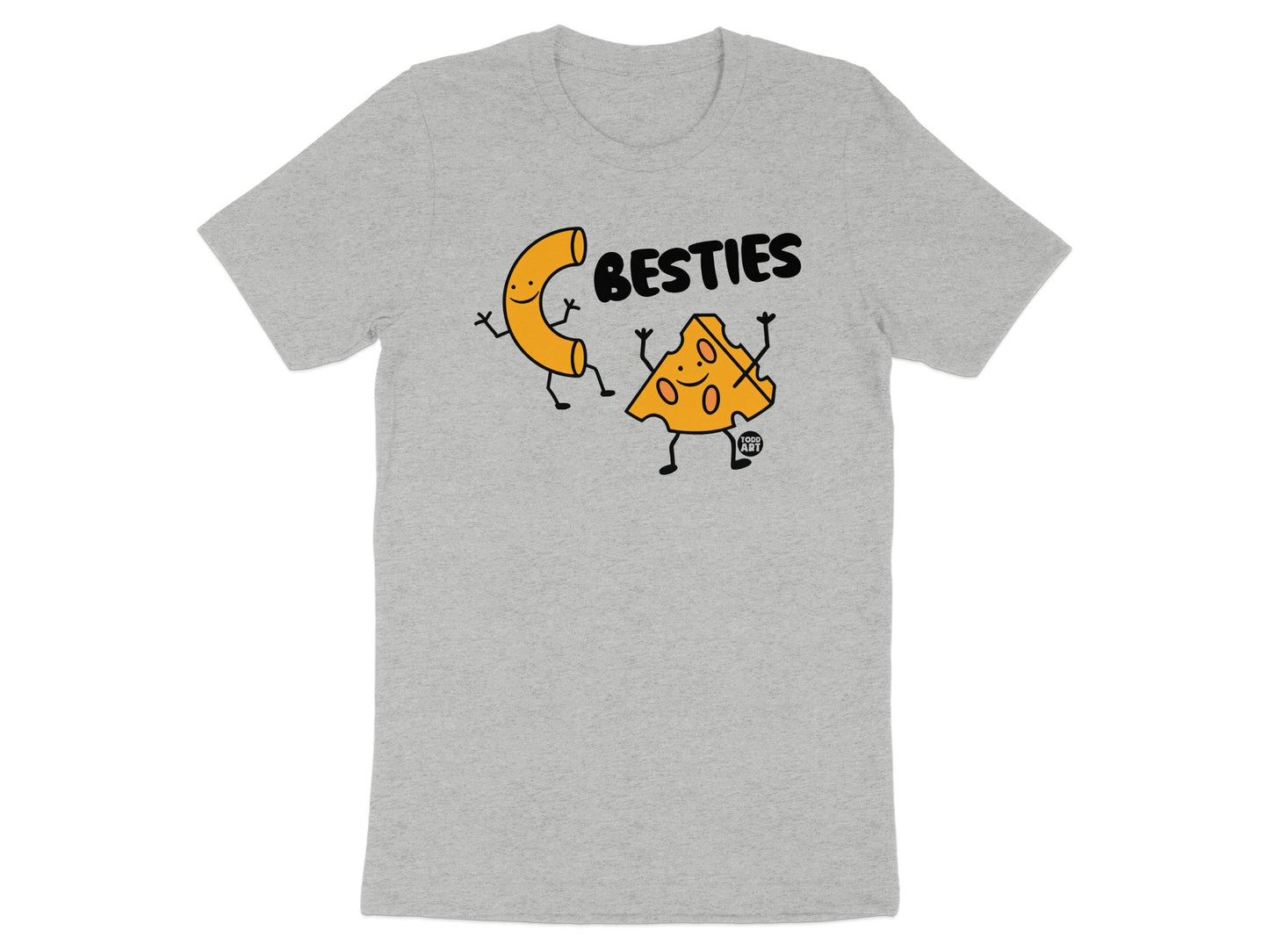 Mac and Cheese Besties Graphic T-Shirt product type