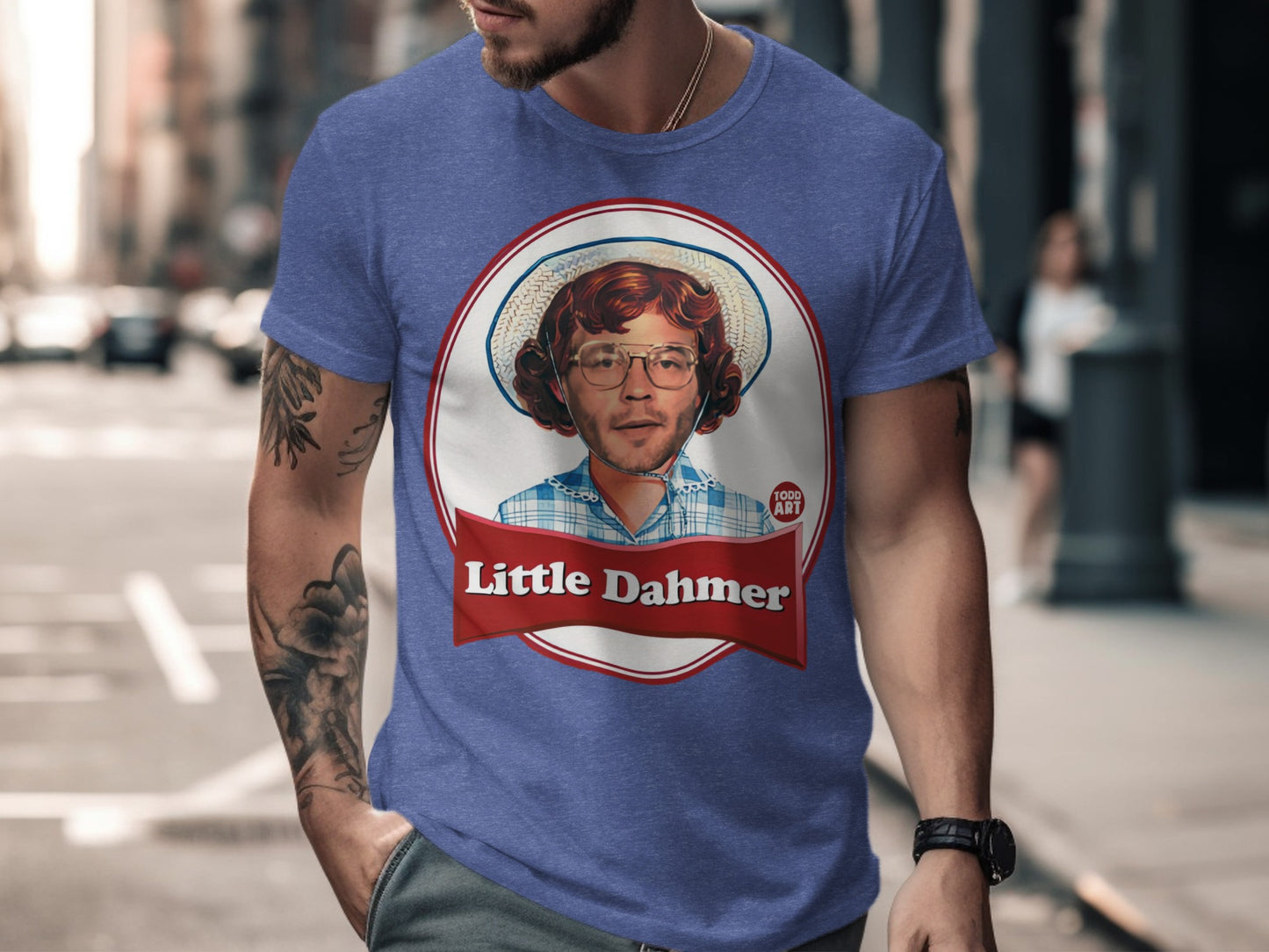 Little Dahmer Funny Graphic T-shirt Casual Unisex Apparel