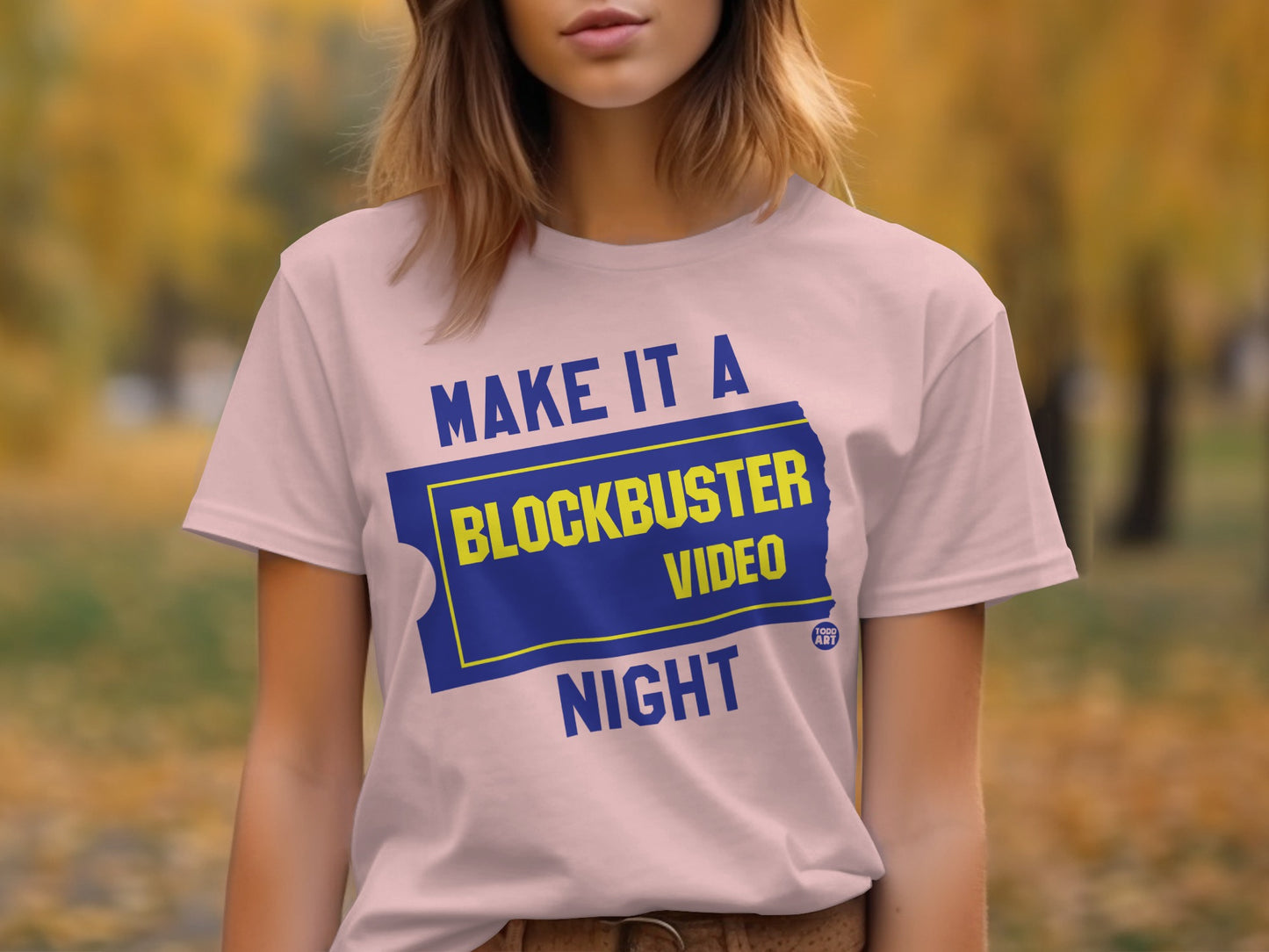Make It a Blockbuster Video Night T-shirt