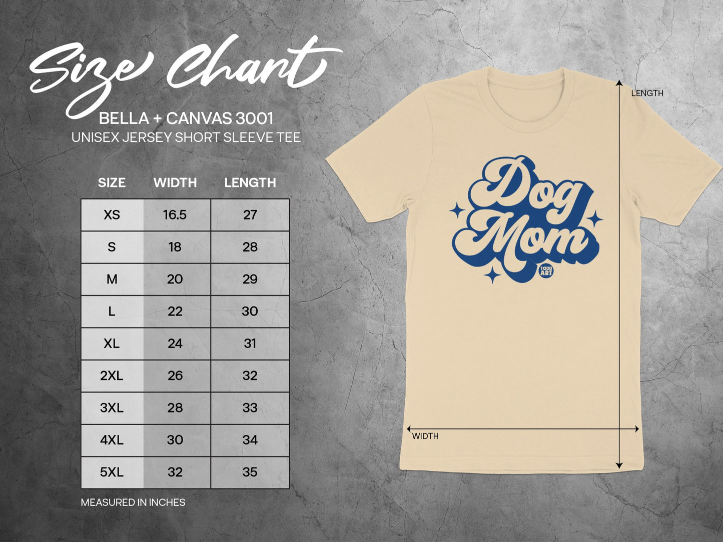 Dog Mom Bella Canvas 3001 Unisex Jersey Short Sleeve product