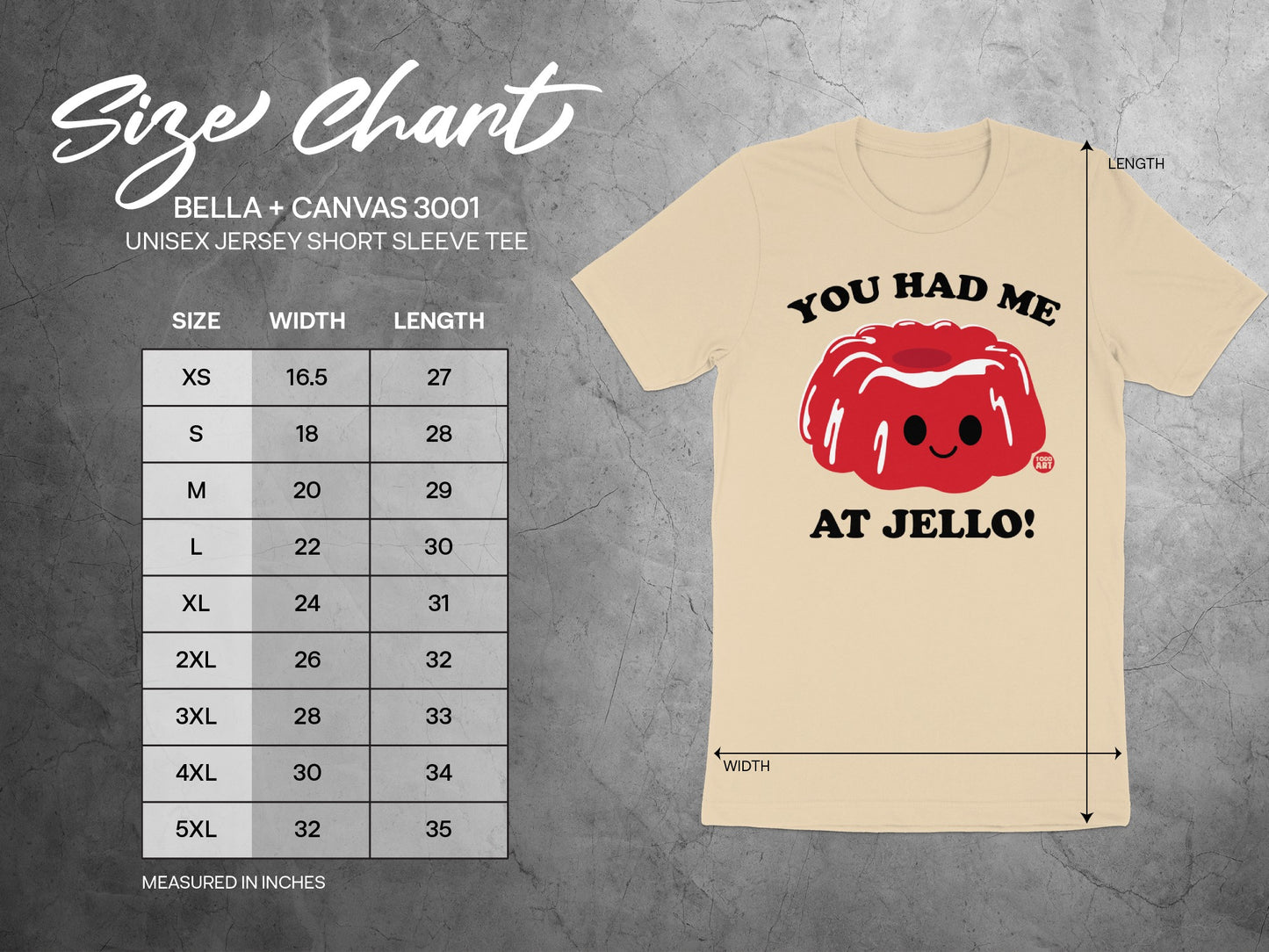 You Had Me At Jello Unisex Jersey Short Sleeve Tee product