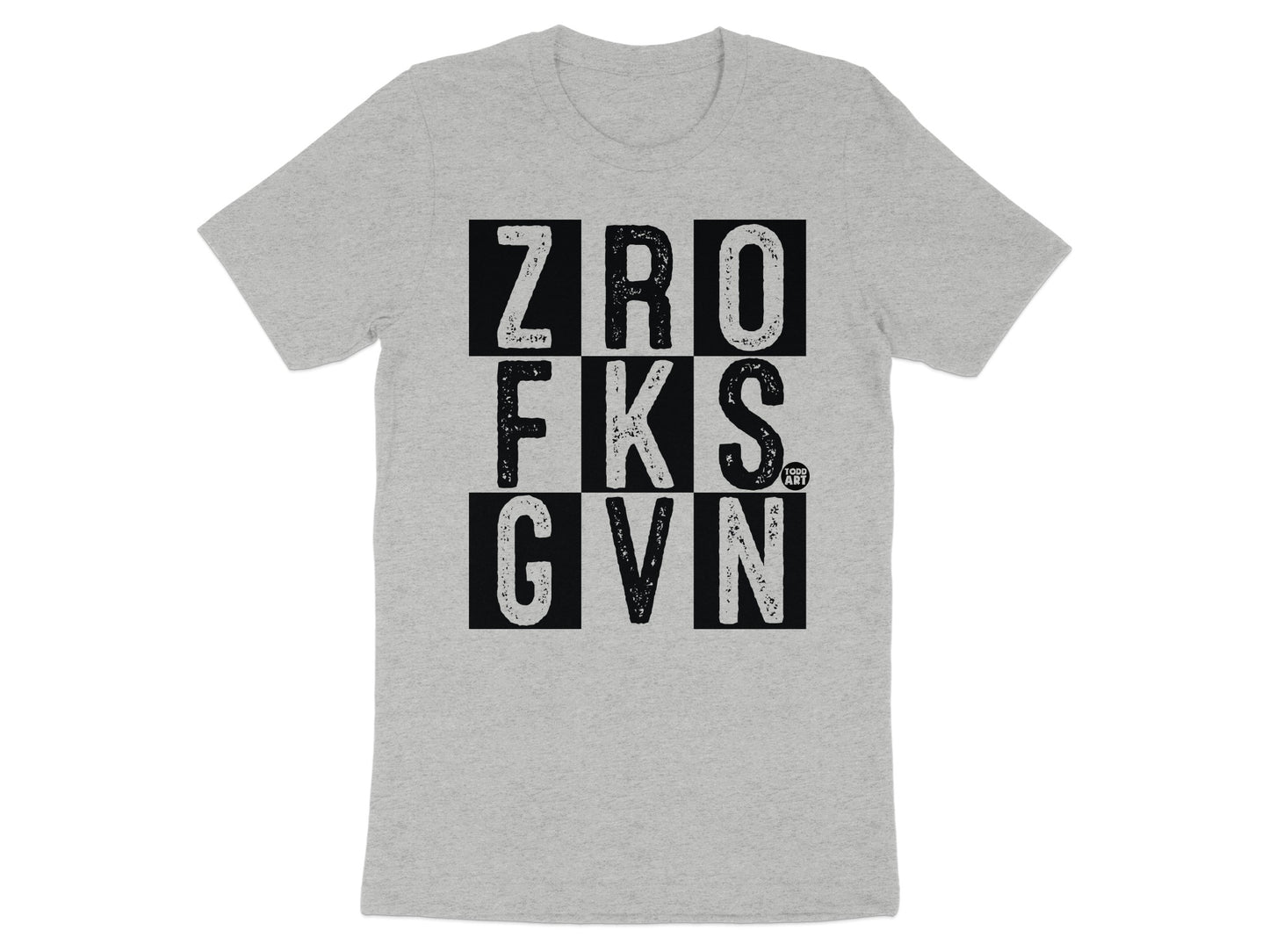 ZRO FKS GVN Graphic Tee with Bold Statement product
